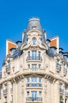 Paris, beautiful facade Foto stock