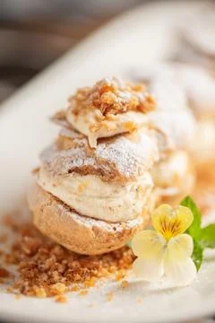 Paris-Brest Eclair Foto stock