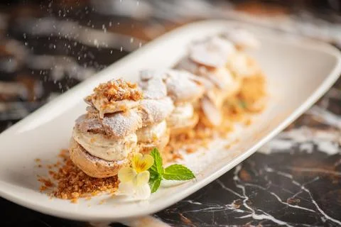 Paris-Brest Eclair Foto stock