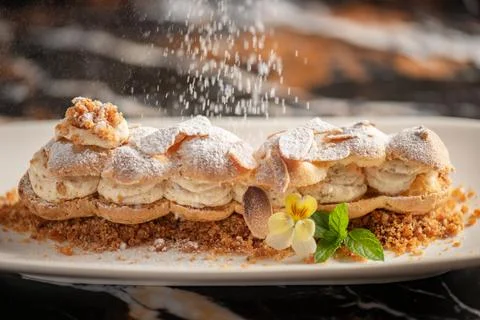 Paris-Brest Eclair Foto stock