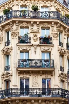 Paris building Fotos de archivo