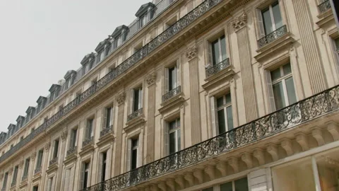 Paris buildings 2 Stock Footage 130868065