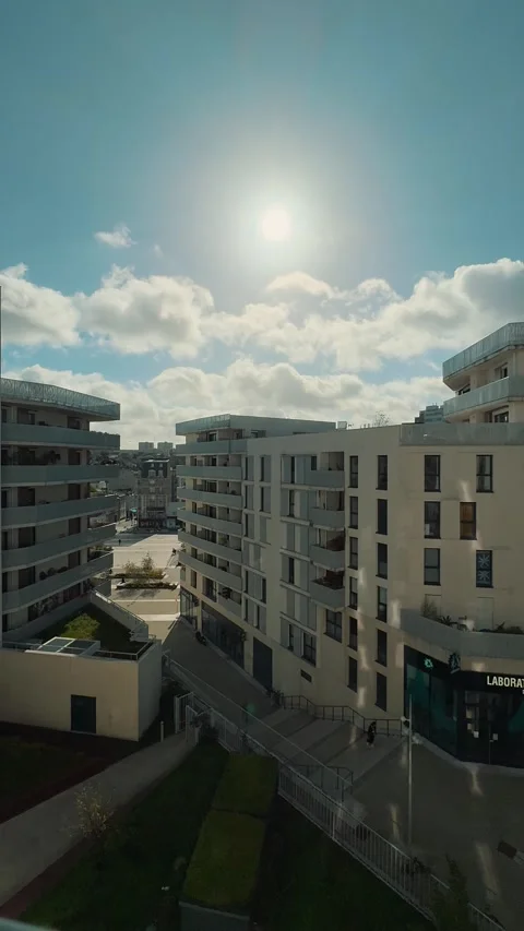 Paris buildings 3 Stock Footage 346005607