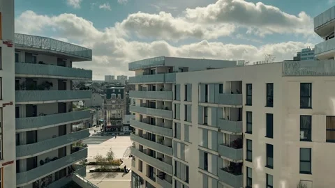 Paris buildings 4 Stock Footage 346005694