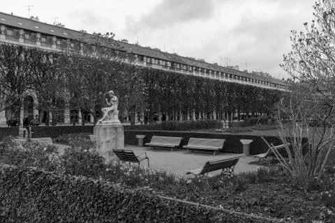 Paris bw Stock Photos