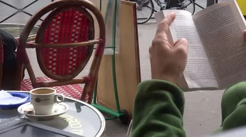 Paris cafe Видео 12478485