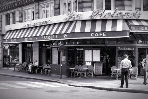 Paris cafe Stock-Fotos