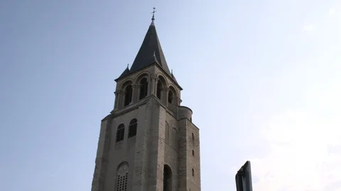 PARIS CATHEDRAL LOW ANGLE Video stock 95163609