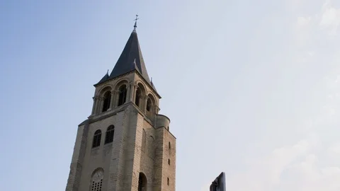 PARIS CATHEDRAL TOWER Video stock 95163995