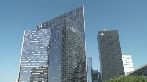 Paris, CBD, La Defense 스톡 동영상 22256594