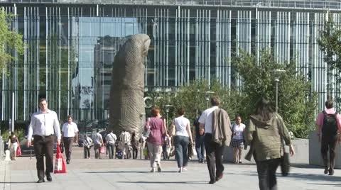 Paris, CBD, La Defense 스톡 동영상 22256756