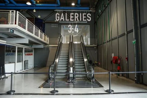 Paris' Centre Pompidou closes for five-year renovation, France - 22 Sep 2025 Stock Photos