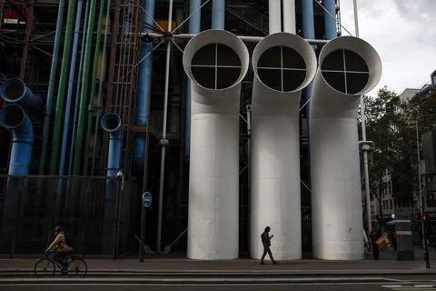 Paris' Centre Pompidou closes for five-year renovation, France - 22 Sep 2025 Stock Photos