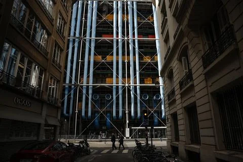 Paris' Centre Pompidou closes for five-year renovation, France - 22 Sep 2025 Stock Photos