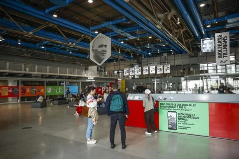 Paris' Centre Pompidou closes for five-year renovation, France - 22 Sep 2025 Stock Photos