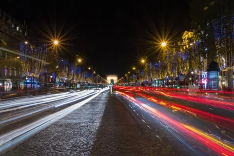 PARIS CHAMPYS ELYSEE Stock Photos