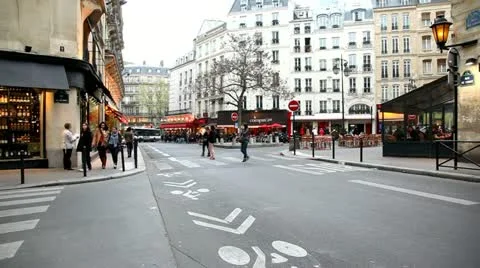 Paris City Stock Footage 10876270