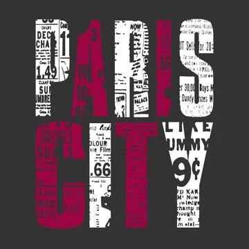 PARIS CITY 스톡 일러스트