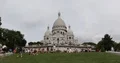 Paris City with Tourists People Relax Visit Sacre Coeur Basilica Famous Landmark 4k or 4k+ Resolution