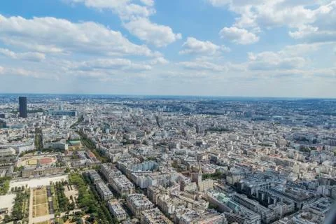 Paris Cityscape from the Eiffel tower Foto stock
