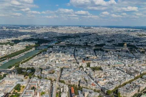 Paris Cityscape from the Eiffel tower Foto stock