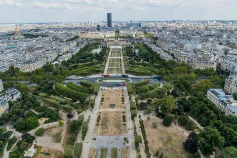 Paris Cityscape from the Eiffel tower Foto stock