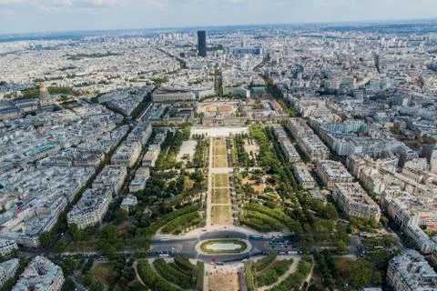 Paris Cityscape from the Eiffel tower Foto stock
