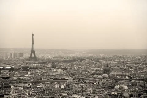 Paris cityscape Stock Photos