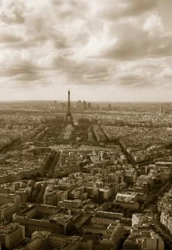 Paris cityscape Stock Photos