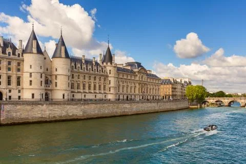 Paris cityscape. Stock Photos