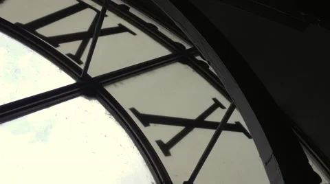 Paris - Clock in Tower Stock Footage 51018914