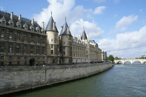 Paris, the Conciergerie Stock Photos