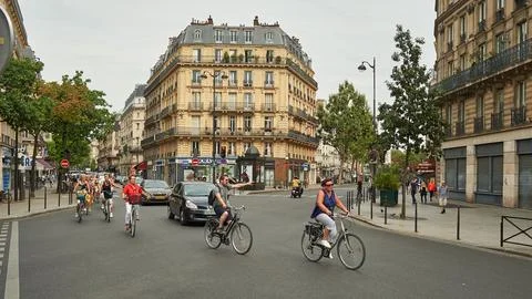 Paris in the daytime 写真素材