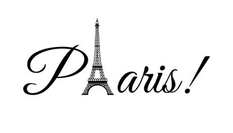 Paris design イラスト素材