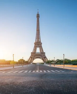 The Paris Eifel Tower Fotos Stock