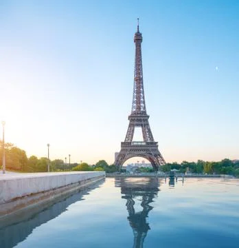 The Paris Eifel Tower Stock Photos
