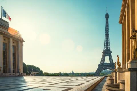 The Paris Eifel Tower Stock Photos