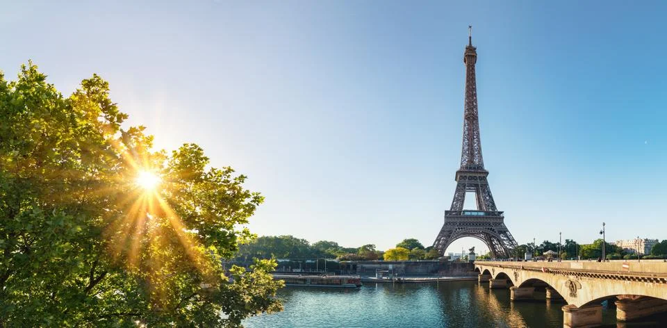 The Paris Eifel Tower Foto stock