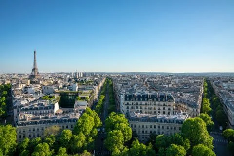 The Paris Eifel Tower Stock Photos