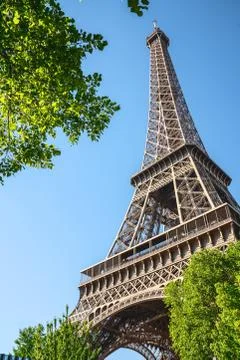 The Paris Eifel Tower Stock Photos
