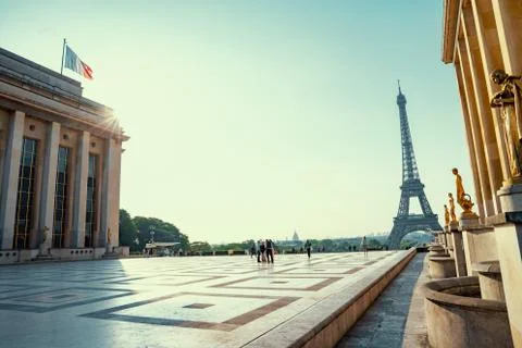 The Paris Eifel Tower Stock Photos