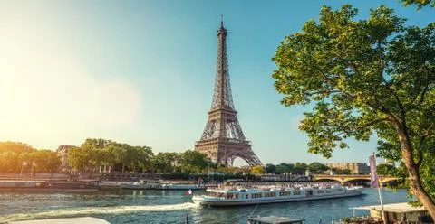 The Paris Eifel Tower Stock Photos