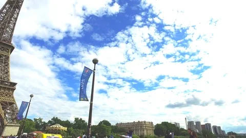 Paris Eifell Tower 1 Stock Footage 82232881