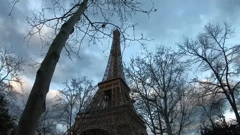 Paris - Eiffel Tower 010818 스톡 동영상 179924249
