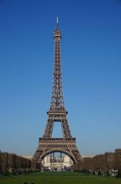 Paris Eiffel Tower during daytime Stock Photos