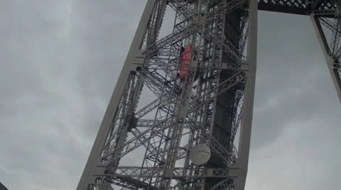 Paris Eiffel Tower - first floor Stock Footage 56052643