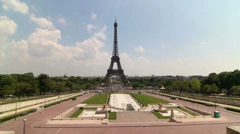 Paris Eiffel Tower Video stock 56269998