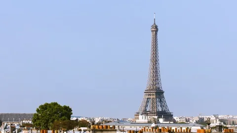 PARIS EIFFEL TOWER Video stock 95971528
