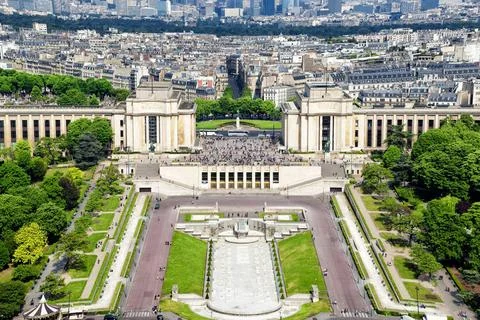 Paris from the Eiffel Tower Paris from the Eiffel Tower Copyright: xZoonar... Stock-Fotos