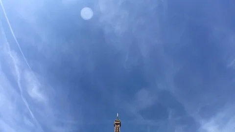 Paris Eiffel Tower. Paris tours Video stock 82938283